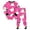 Hot Pink, variant on Xyant Halloween Pajamas for Girls Pumpkin Ghost Soft Cotton Pjs 2 Piece Set Kids Long Sleeve Sleepwear Toddler Boy Pajamas,Size 5-6 Years