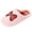 Pink, variant on Womens Bow House Slippers Fuzzy Plush Closed Toe Clog Slippers Plaid Bowknot Sherpa Bedroom Slippers Cute Cozy Warm Indoor Slippers