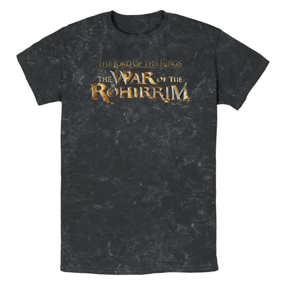 Men's The Lord of the Rings: The War of the Rohirrim Official Logo Graphic T-Shirt