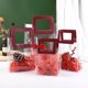 thumbnail image 1 of Bolsa de mano de PVC de estilo simple Bolsa de mano transparente Bolsa de mano para dulces navideños, 1 of 4