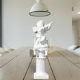 thumbnail image 5 of Roman Columns Angel Ornaments Resin Sculptures, Mini Props for Display Windows Model Rooms, Decorative Accents, Sturdy Long-Lasting, 5 of 6