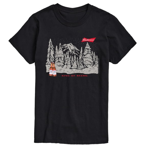 Budweiser - Winter Beer - Men's Short Sleeve Graphic T-Shirt