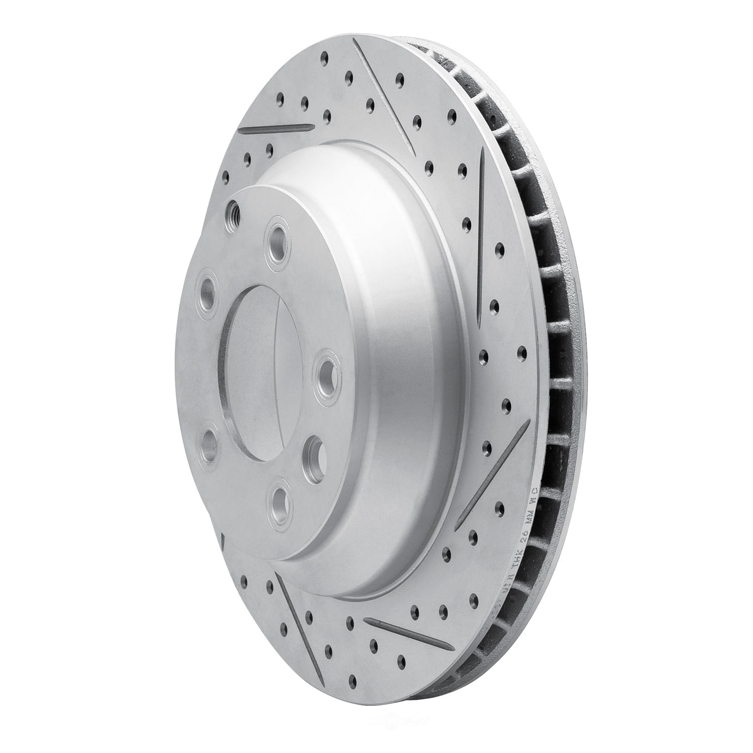 Dynamic Friction Company 830-74048R DFC Geoperformance Rotor - Drilled and Slotted