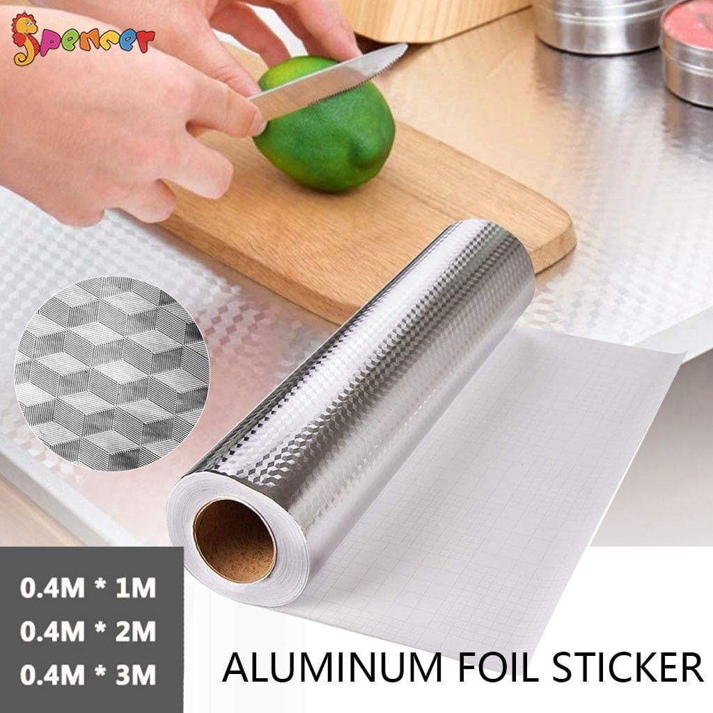 Spencer 1PC Waterproof Oil Proof Kitchen Backsplash Wallpaper Self