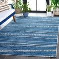 thumbnail image 2 of SAFAVIEH Cottage Neville Geometric Indoor/Outdoor Area Rug, Blue, 5'3" x 7'7", 2 of 7