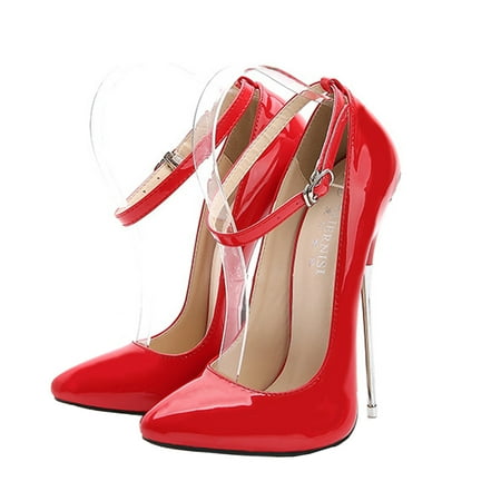 

High Heels Stiletto Heel Shoes Heeled Sandalsplatformwedding Pumps Night Pointed Club Pu