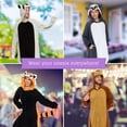 thumbnail image 6 of Funziez! Raccoon Men's Novelty Union Suit - Medium, 6 of 7