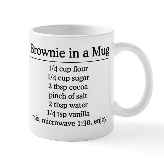CafePress - Brownie In A - 11 oz Ceramic Mug - Novelty Coffee Tea Cup