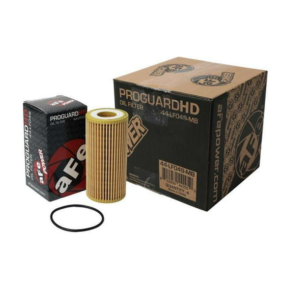 aFe Power Pro GUARD HD Oil Filter (4 Pack) 44-LF049-MB Fits select: 2018-2022 VOLKSWAGEN TIGUAN, 2018-2023 AUDI Q5