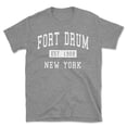 thumbnail image 1 of Fort Drum New York Classic Established Men's Cotton T-Shirt, 1 of 1