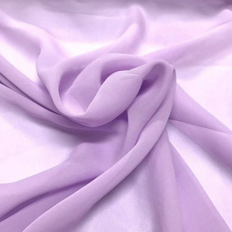 100% Pure Silk Georgette Chiffon Fabric 44 Wide BTY Drape Blouse