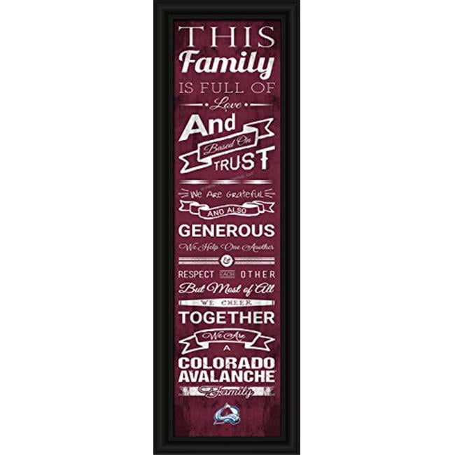 Miami Dolphins Family Cheer Print 8"x24"