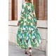 thumbnail image 4 of Vestido Maxi PRETTYGARDEN para Mujer Otoño 2025 Verde, 4 of 8