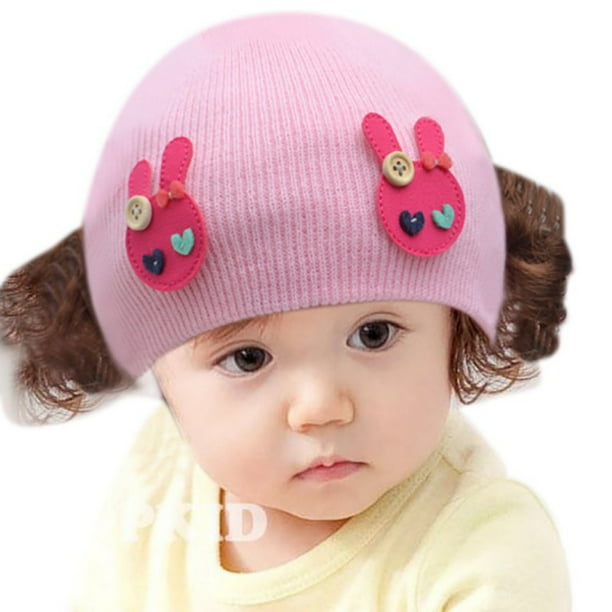 Newborn Cute Baby Hat Toddler Baby Warm Hat Girls Caps Cartoon Rabbit Girls Hats Wig Bangs Fake Hair Headwear for Newborn Gift Newborn Cute Baby Hat Toddler Baby Warm Hat Girls Caps Cartoon Rabbit Girls Hats Wig Bangs Fake Hair Headwear for Newborn Gift