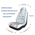 thumbnail image 5 of Yiaed Cute Elephant Print Car Seat Covers,Universal Auto Seats Protector Fits for Car,SUV Sedan,Truck,Automotive Seat Covers & Accessories-2 PCS, 5 of 9