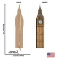 thumbnail image 4 of Advanced Graphics 151 Big Ben Clock Tower Cardboard Stand-Up, 4 of 4