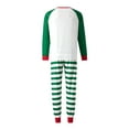 thumbnail image 5 of Fiomva Family Matching Christmas Pajamas Set Xmas Long Sleeve Sleepwear Nightwear For Couples Kids Baby, 5 of 10