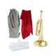 thumbnail image 3 of Trompeta Scouting Bugle Con Boquilla Marching Bugle Para Banda Principiante Estilo C Sunnimix corneta trompeta, 3 of 8