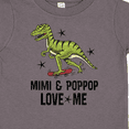 thumbnail image 4 of Inktastic Mimi and PopPop Love Me Dinosaur Boys Toddler T-Shirt, 4 of 5
