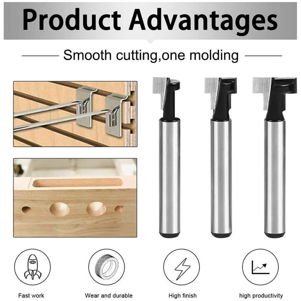 Router t slot sale cutter