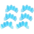thumbnail image 1 of 6 Pcs Kid Toe Separator for Children (3-6 Years Old),Silicone Corrector for Kids Toe Straightener Foot Stretcher Big Toe spacers Toe spreaders (Color : Blue), 1 of 1