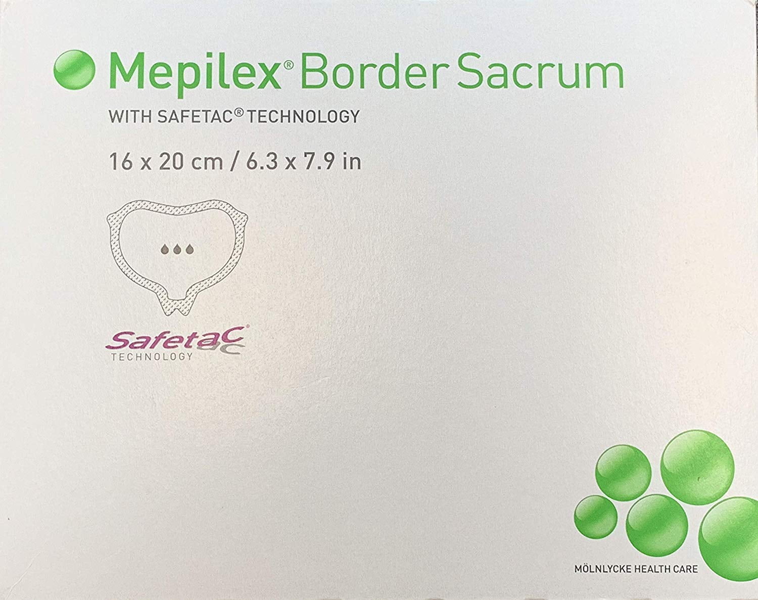dressing sacrum mepilex molnlycke sacral
