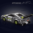thumbnail image 6 of Honchoes Sports Racing Car Building Set with Display Box Compatible with Lego City Cars for Adults 435 Pcs, 6 of 7