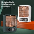 thumbnail image 4 of Matsuzay Ventilador de niebla, enfriador de verano recargable portátil, aire acondicionado deportivo de bajo ruido, humidificador de refrigeración de Accesorios para electrodomésticos Blanco Matsuzay HA063593-01B, 4 of 6