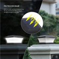thumbnail image 4 of Lámpara De Valla Con Energía Solar Led Luz De Paisaje Lámpara De Columna Decorativa Lámpara De Decoración De Luz De Calle Compacta Ip65 A Prueba De Agua Para Jardín Porche Pasarela Aleros Guardurnaity HA026746-02, 4 of 7