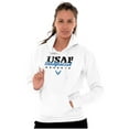 thumbnail image 3 of US Air Force USAF Girlfriend Pride Hoodie Sweatshirt Women Brisco Brands S, 3 of 6
