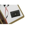 thumbnail image 5 of Black Leather Card Holder with Snap, Small Leather Wallet, 5 of 6
