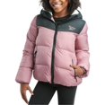 thumbnail image 1 of Campera acolchada para niña Reebok con aislamiento y capucha de sherpa 7-8, 1 of 7