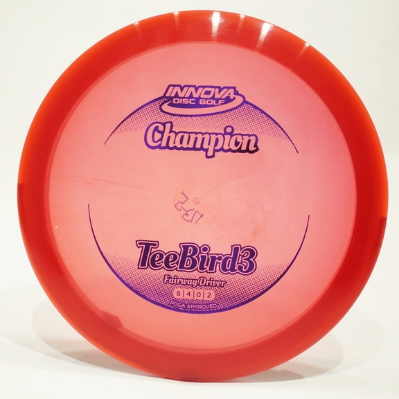 Innova Champion Teebird3 Disc Golf Fairway Driver, Pick Color/Weight [Stamp & Exact Color May Vary] Red 173-175 grams