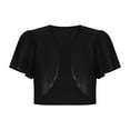 thumbnail image 4 of Njagoc3 Womens Summer Short Shrug Cardigan, Open Front, Cropped Fit, Lightweight Fabric, Casual Daily & Evening Wear, Elegant Cover - Up, 4 of 6