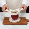 thumbnail image 3 of Cook with Color Durable Stainless Steel Apple Corer with Ergonomic Handle, 3 of 5