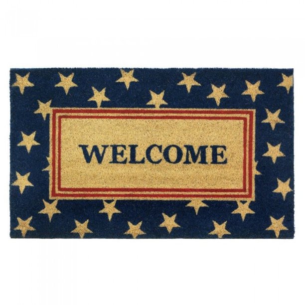 Doormat Outside, Coir Patriotic Front Door Mat For Home Decor