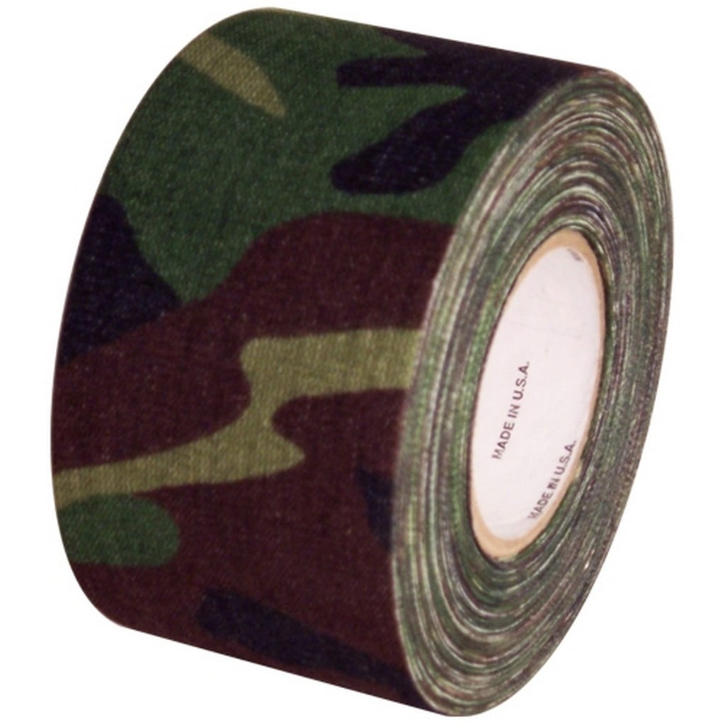 Camo Green Cloth Hockey Stick Tape 2 inch x 20 yards