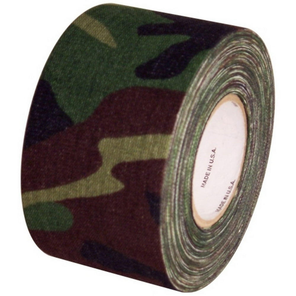 Camo Green Cloth Hockey Stick Tape 2 inch x 20 yards