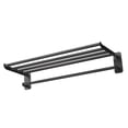 thumbnail image 1 of Nail-free Wall-mounted Bath Towel Holder Multifunctional Towel Rack Space-saving High, 1 of 8