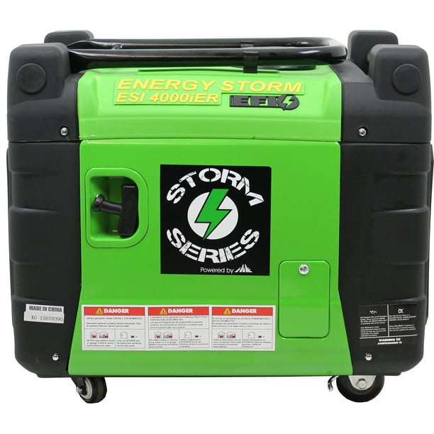 Energy Storm ESi4000iEREFI features Remote Electric Start/Stop