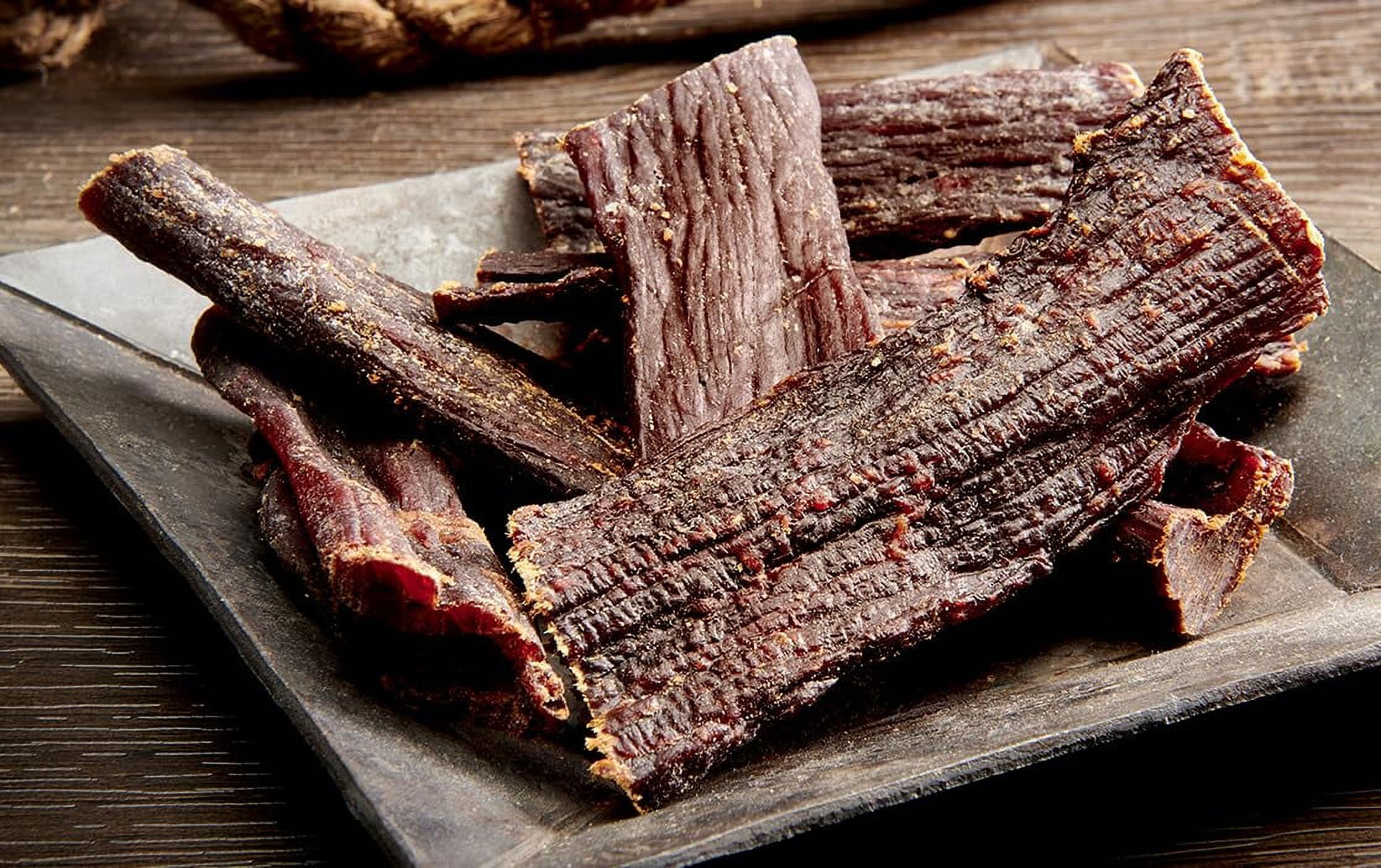 Wild Bills Hickory Smoked Beef Jerky Strips, 30-Count, 15-Ounce