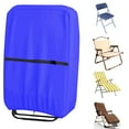 thumbnail image 2 of Outdoor Zero Gravity Folding Chair Cover 600D Waterproof Patio Folding Lawn Lounger Recliner Chair Covers Patio Furniture Covers - 2 Pack 28 x 43.3 Inch, 2 of 6