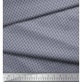 thumbnail image 2 of Soimoi Velvet Fabric Honeycomb Geometric Print Fabric by The Yard 58 Inch Wide, 2 of 2