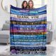 thumbnail image 1 of LHSHID to My Mom Blanket Gifts for Mom Birthday Gifts Mother Blankets from Daughter Son Christmas Soft Fleece Blanket I Love You Mom Blanket for Bedding Sofa and Travelch 50x60in, 1 of 5