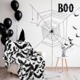 thumbnail image 4 of Halloween Bats Fuzzy Blanket Black Bats Throw Blanket Halloween Soft Cozy Flannel Blanket for Home Party Bed Sofa Couch Chair, 50 x 60 Inch, 4 of 6