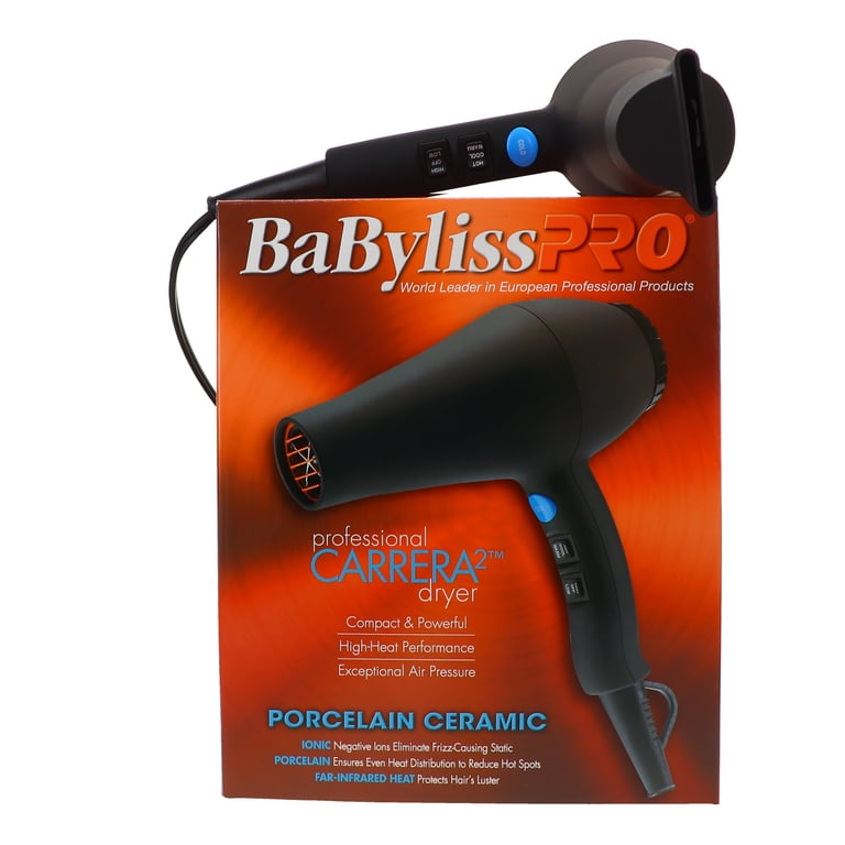 BaBylissPRO Lightweight Porcelain Ceramic Carrera Hair Dryer  display picture 1