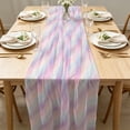 thumbnail image 5 of PBAZIH Gradient Sheer Mesh Table Runner for Party Decor Elegant Polyester and Spandex Tablecloth for Weddings, Showers, and Home Dining Versatile and Reusable Table Decoration, 5 of 6