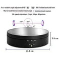 thumbnail image 6 of Rotating Display Turntable, 3D Photo Display Rotating Turntable 360 Degree Cake Photography Stand Base 55 pounds Load,Clockwise and anticlockwise, 6 of 6