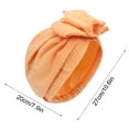 thumbnail image 3 of Women's French Retro Wrap Turban - European American Style Floral Trim Head Cap, Fashionable Head Wrap Hat for Daily Wear Travel Parties, 3 of 9