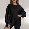 thumbnail image 2 of MASRIN Fall Shirts For Women Womens Oversized Half Zip Sweatshirt Pullover Casual Fashion Long Sleeve V Neck T Shirts Graphic Printed Jumper Tops Otono Tops Para Mujer 2024 Trendy Plus Size, 2 of 7